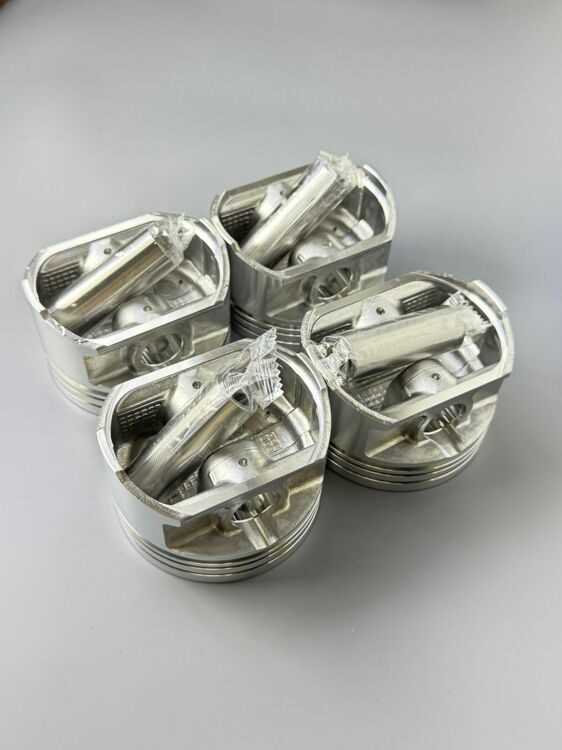 Комплект поршни и кольца в сборе NISSAN K25 STD (T1,5) N-12010-FU522 (НЛ) ( 4 шт.)
